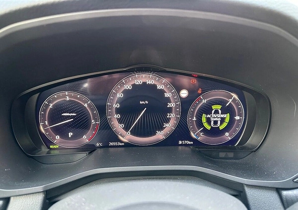 Mazda CX-60 cena 174999 przebieg: 26553, rok produkcji 2022 z Ziębice małe 154